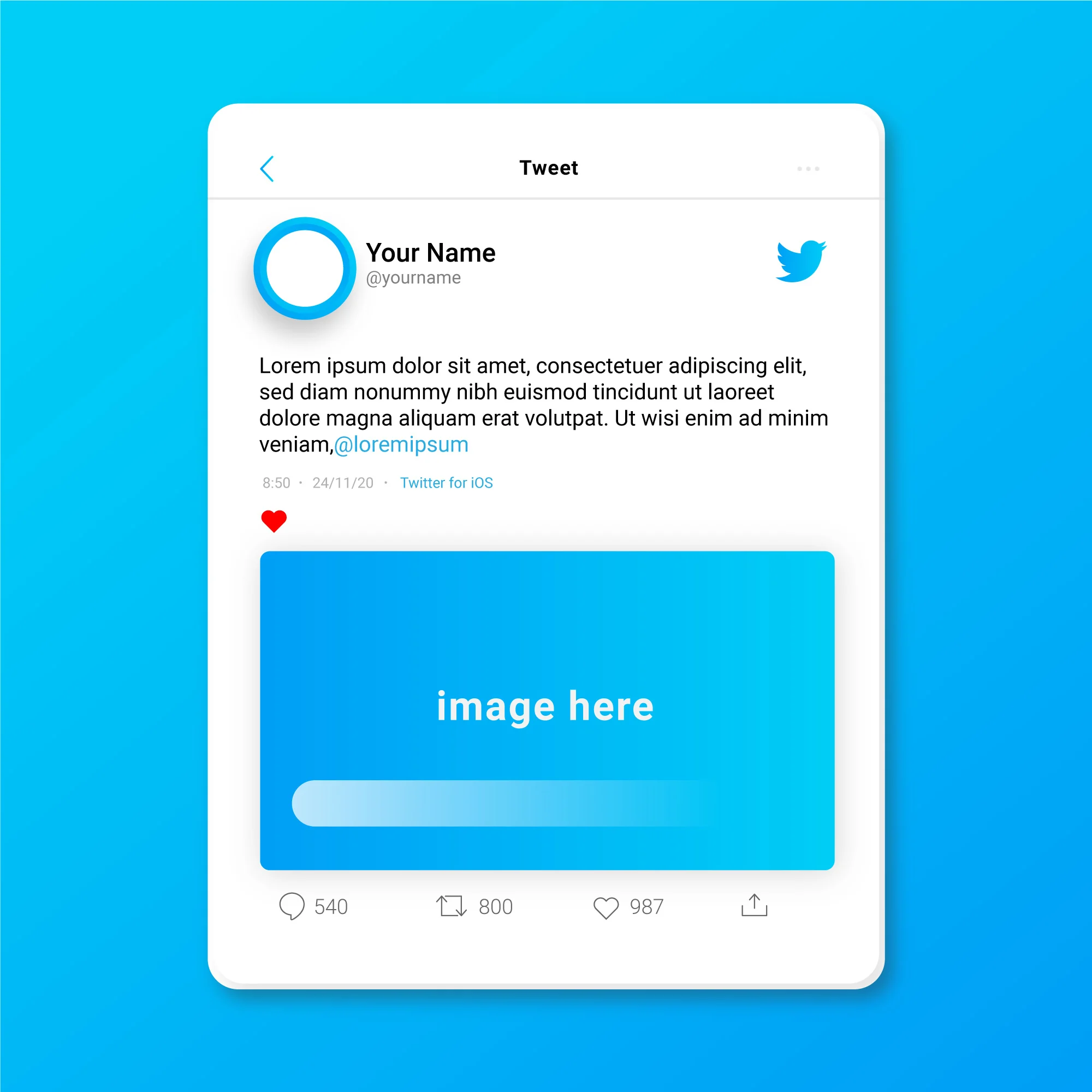 Twitter Summary Card